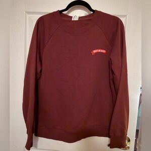 Women’s Crewneck Sweatshirt "Best In Show" - Burgundy